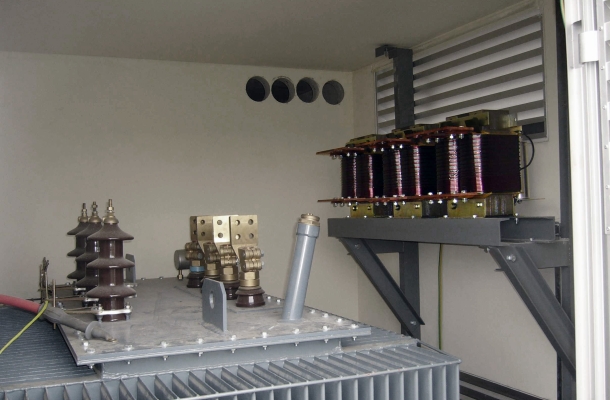 Hradicí člen 400 V, 630 kVA